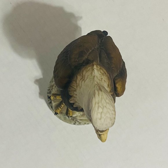 VTG Bald Eagle By Andrea Japan Porcelain Ceramic Figurine Bird Statue By Sadek - Picture 10 of 17
